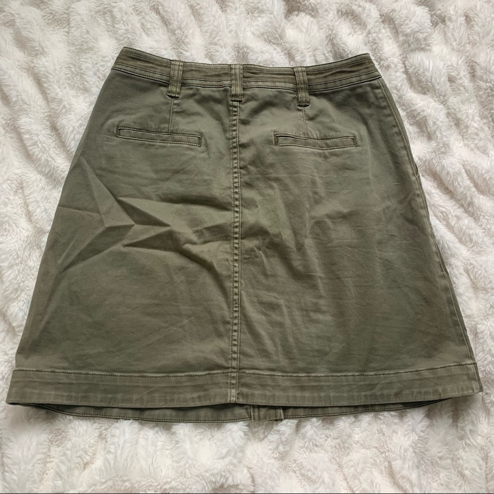 ANTHROPOLOGIE Pilcro & the Letterpress Button Skirt🌞 - Picture 6 of 8